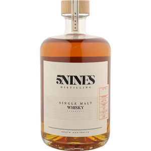 5Nines Distilling - Single Malt Whisky - Vatted- Lightly Peated - Bourbon Cask PB 44.2% 700ML