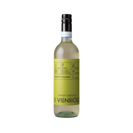 Il Vignaiolo Pinot Grigio Delle Venezie DOC 2024-White Wine-World Wine