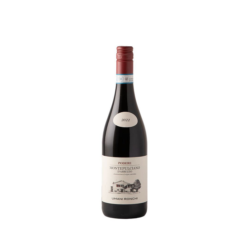 Umani Ronchi Montepulciano d’Abruzzo ‘Podere’ 2022-Red Wine-World Wine