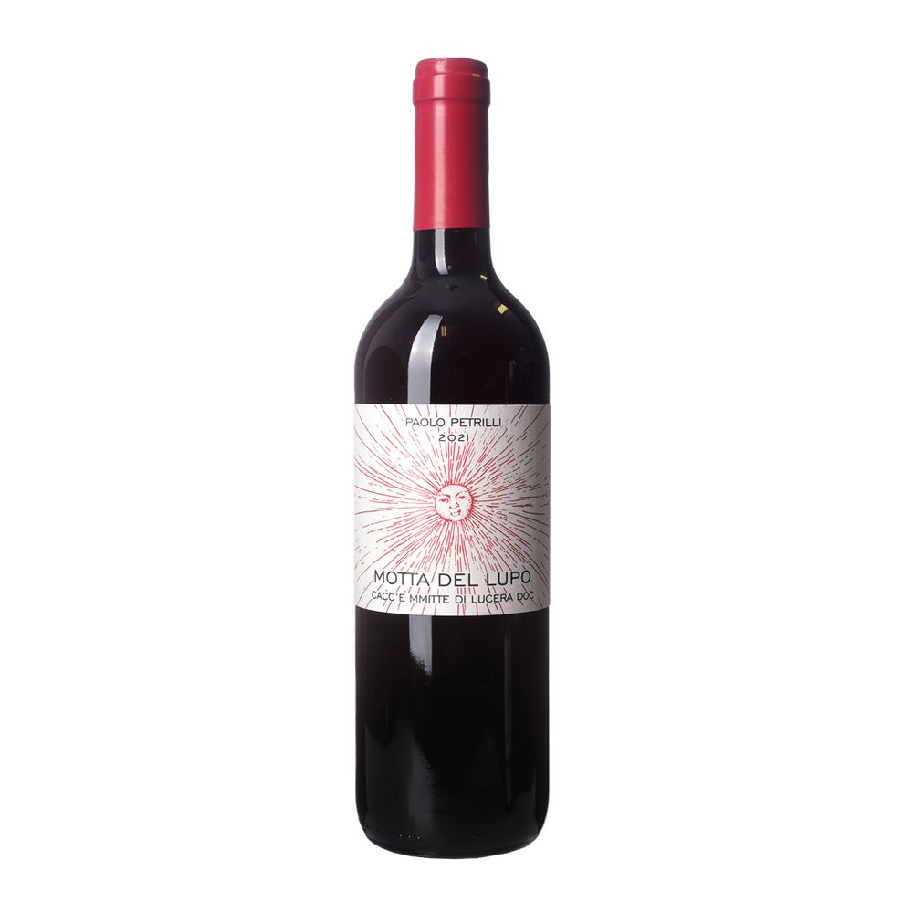 Paolo Petrilli Cacc’e Mmitte di Lucera DOC ‘Motta del Lupo’ 2021-Red Wine-World Wine