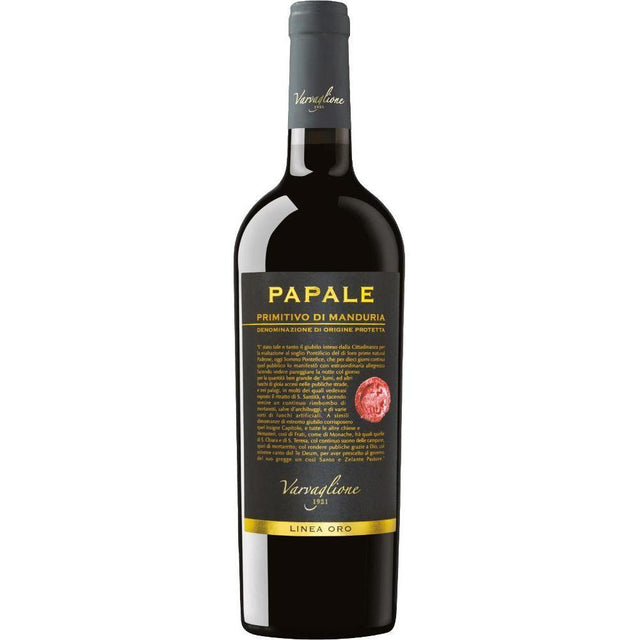 Varvaglione 1921 Linea Classici Oro - Vigne Storiche Primitivo di Manduria Papale Linea Oro DOP 2021-Red Wine-World Wine
