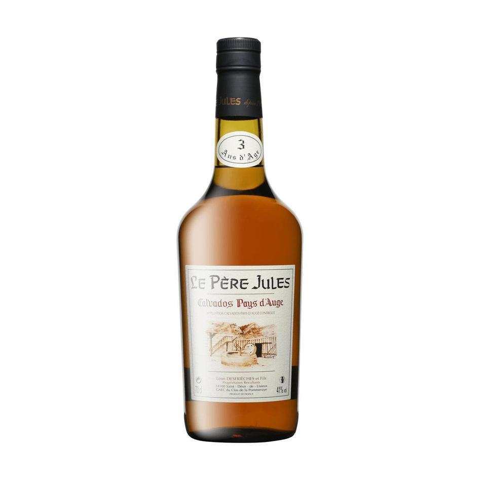 Le Pere Jules Pays d’Auge AOC 3 yrs+ 41% 700ml-Spirits-World Wine