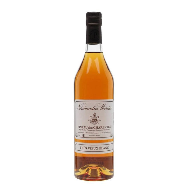 Normandin Mercier Pineau des Charentes Tres Vieux Blanc (White) 15 yrs 17% 750-Spirits-World Wine