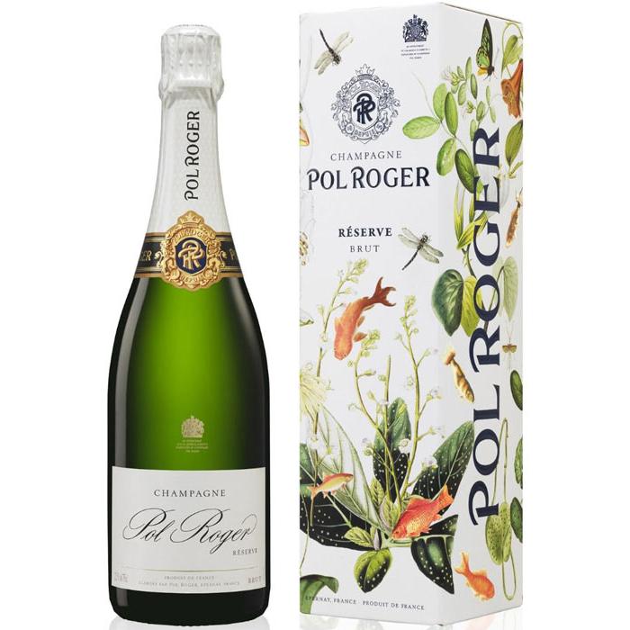 Pol Roger Brut Réserve Non Vintage Special Gift Box NV-Champagne & Sparkling-World Wine