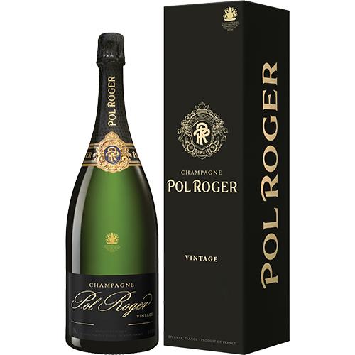 Pol Roger Brut Vintage Gift Box 1.5L 2018-Champagne & Sparkling-World Wine