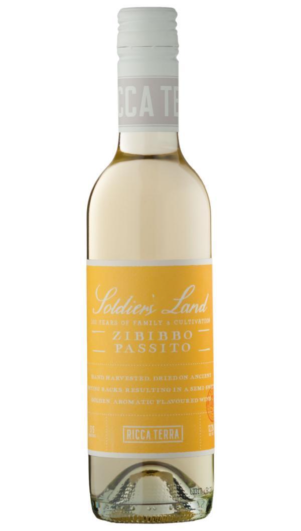 Ricca Terra Soldiers’ Land Zibibbo Passito 375ml 2023