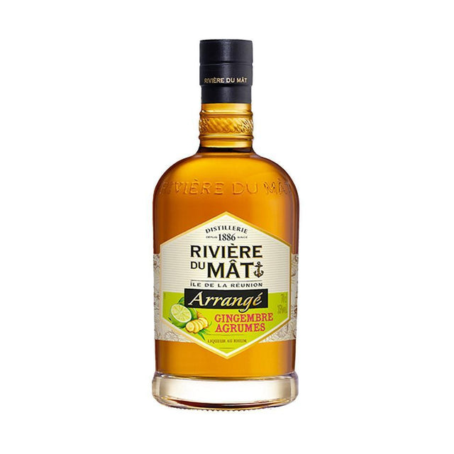 Riviere du Mat Arrange Gingembre Agrumes (Ginger) 35% 700ml-Spirits-World Wine