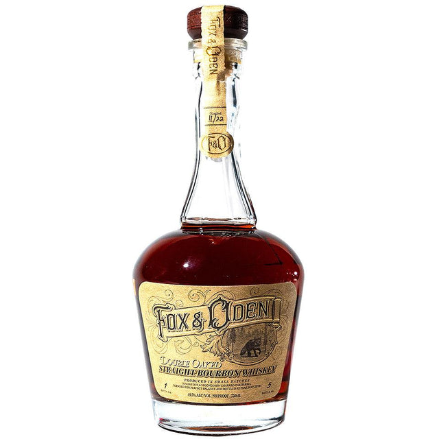 Fox & Oden Double Oaked Straight Bourbon Whiskey 750mL-World Wine