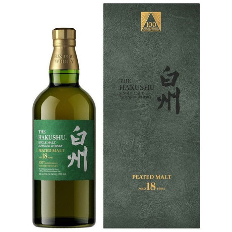 Hakushu 18 Year Old Peated Malt 100th Anniversary Limited Edition Japanese Whisky-World Wine