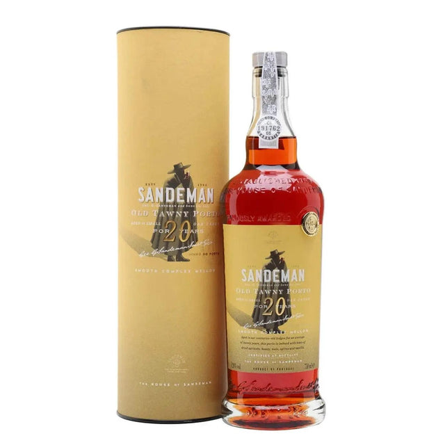 Sandeman Tawny 20 Years Old Port (Gift Box) NV-Dessert, Sherry & Port-World Wine