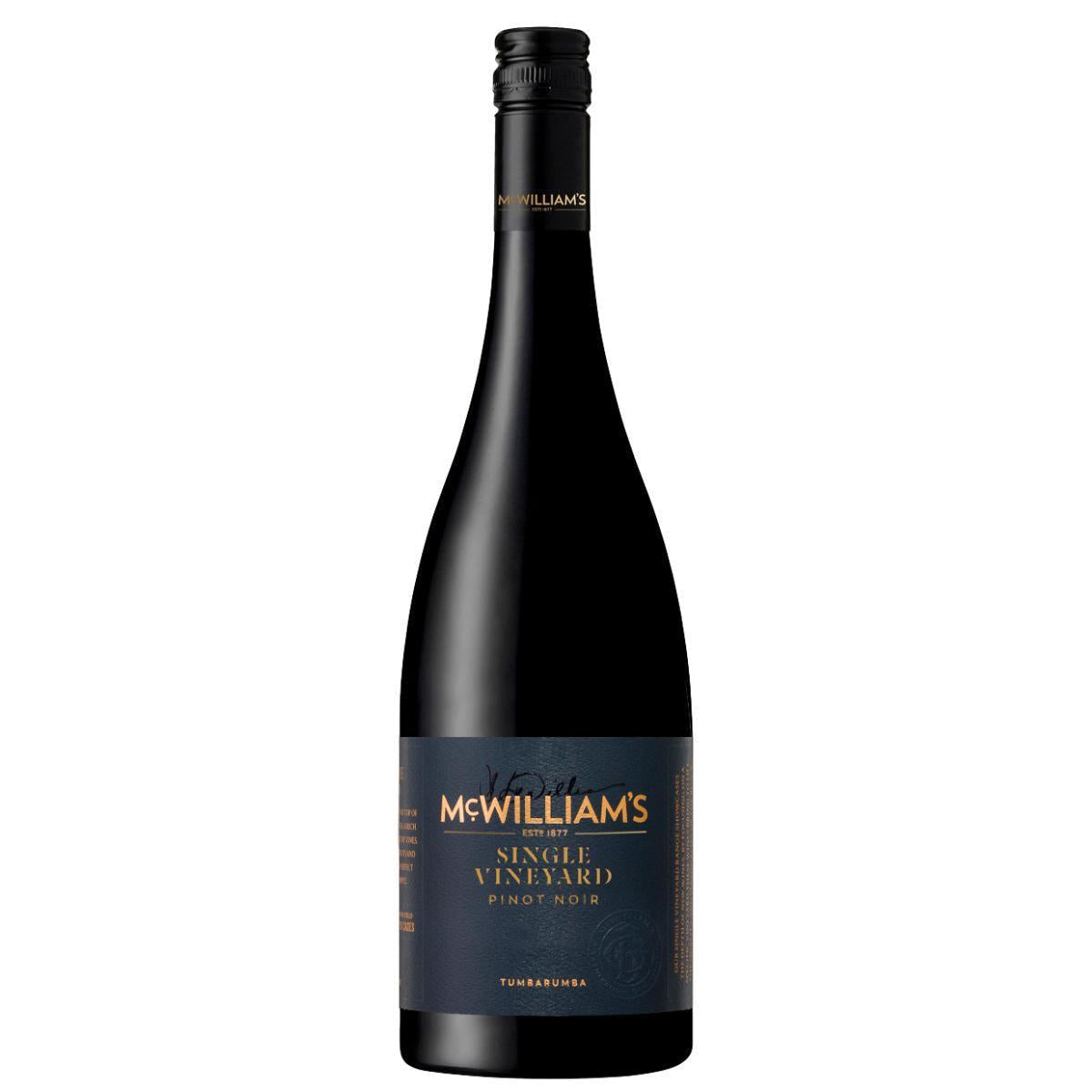 McWilliam's Single Vineyard Pinot Noir-Red Wine-World Wine