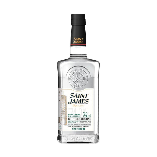 Saint James Blanc (White) Organic Still Strength 74.2% 700ml-Spirits-World Wine