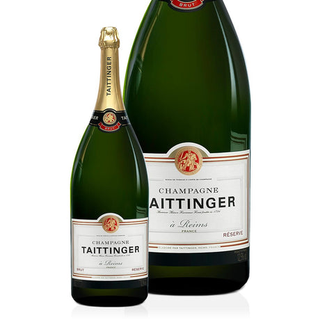 Champagne Taittinger Brut Réserve Gift Boxed 6L NV-Champagne & Sparkling-World Wine