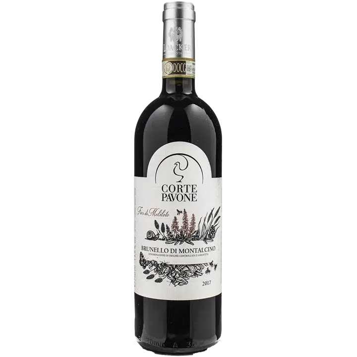 Corte Pavone Brunello di Montalcino DOCG fior di Meliloto 2017-Red Wine-World Wine