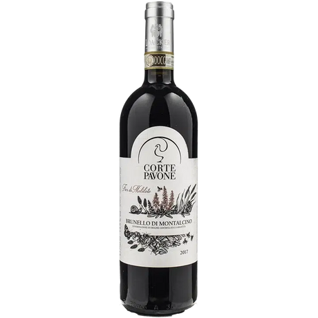 Corte Pavone Brunello di Montalcino DOCG fior di Meliloto 2017-Red Wine-World Wine