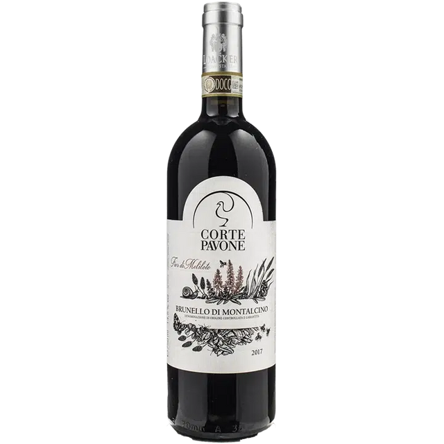 Corte Pavone Brunello di Montalcino DOCG fior di Meliloto 2017-Red Wine-World Wine