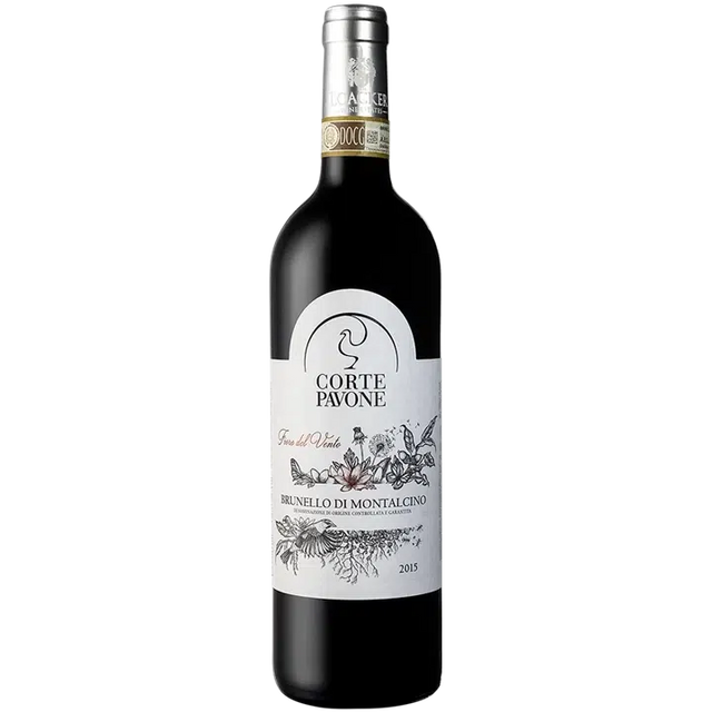 Corte Pavone Brunello di Montalcino DOCG Fiore del Vento 2015-Red Wine-World Wine