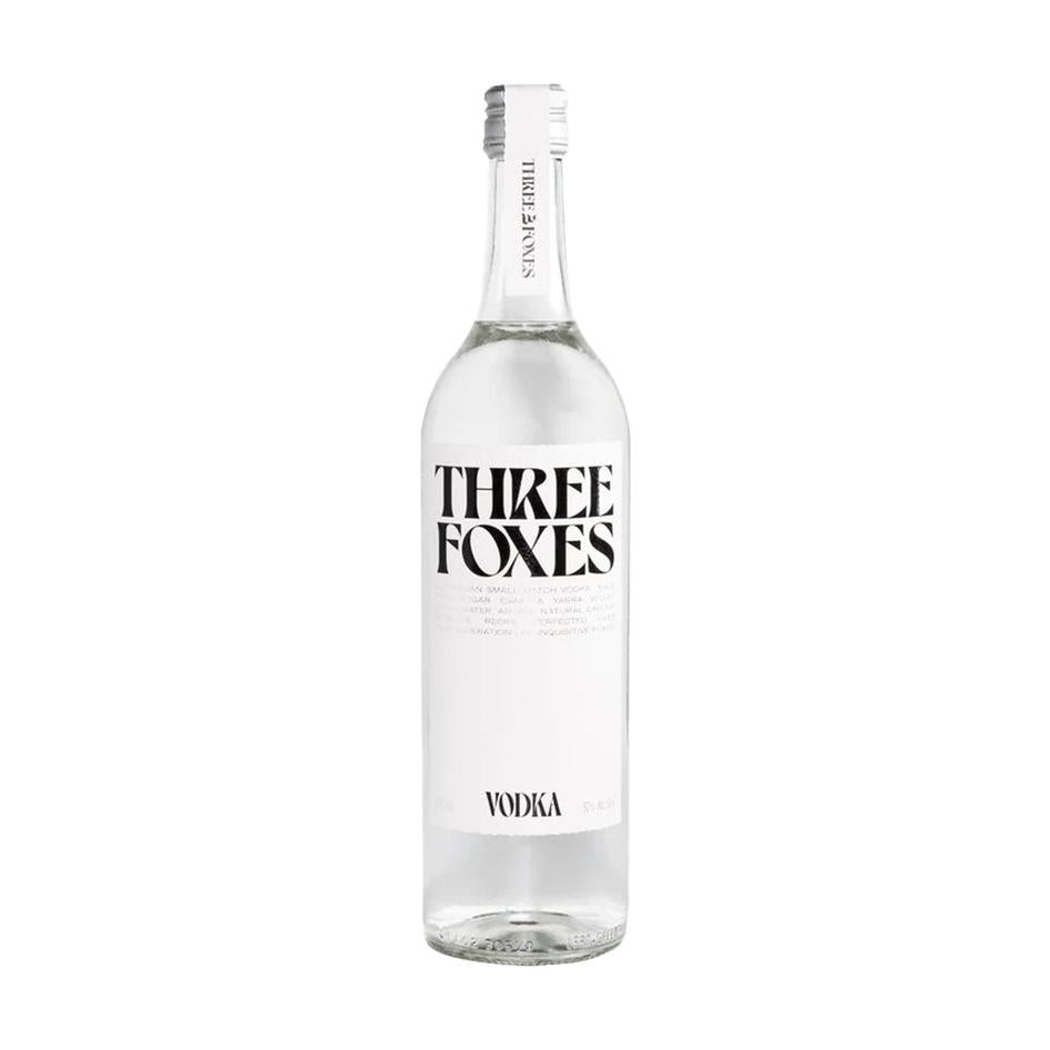 Three Foxes Australian Vodka 37% 750-Spirits-World Wine