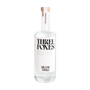 Three Foxes Organic Vodka 38% 700ml