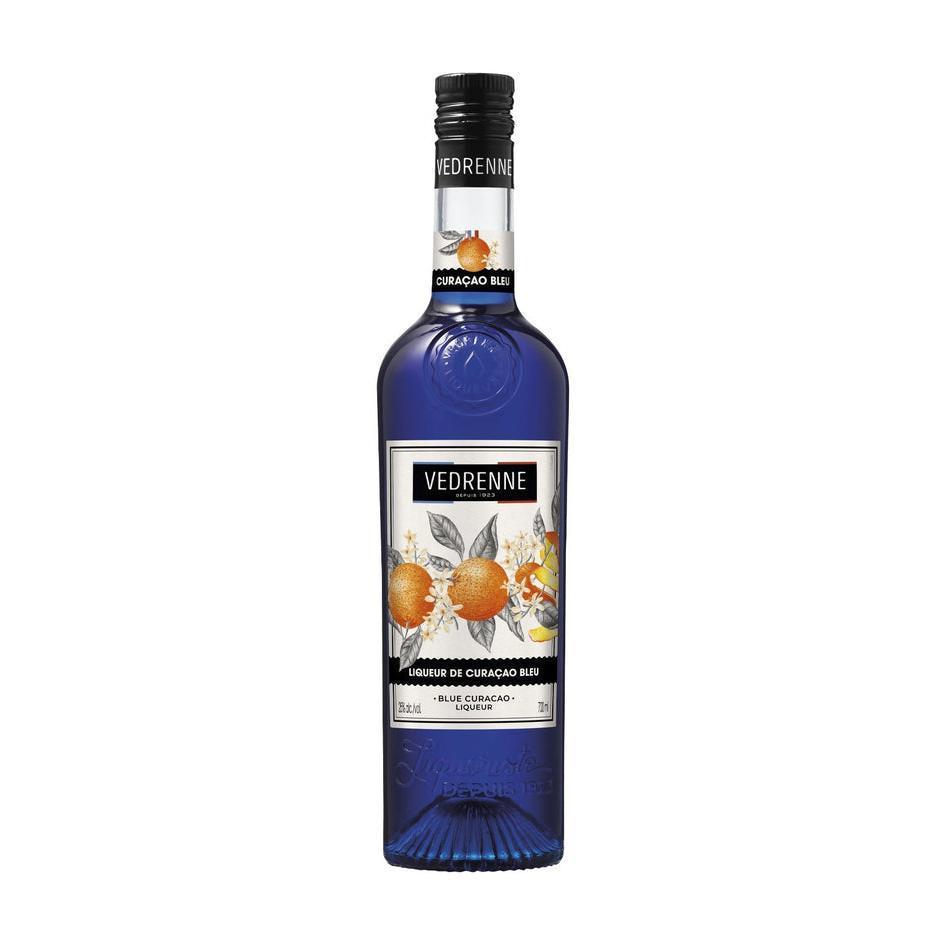 Vedrenne Blue Curacao (Curacao Bleu) 25% 700ml-Spirits-World Wine