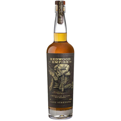 Redwood Empire Emerald Giant Cask Strength Rye Whiskey 58.2% (Limited Edition)-Spirits-World Wine