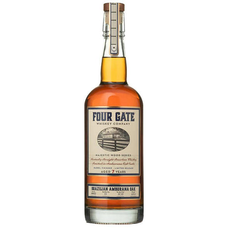 Four Gate Brazilian Ambruana Barrel Proof Bourbon 57.55% (Limited Release)-Spirits-World Wine
