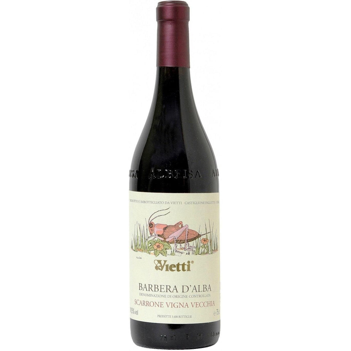 Vietti Barbera d’Alba Scarrone Vigna Vecchia DOC 2022-Red Wine-World Wine