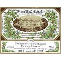 Max Ferdinand Richter Mülheimer Helenenkloster Riesling Eiswein 375ml 2007-White Wine-World Wine