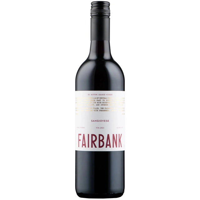 Sutton Grange Fairbank Sangiovese 2021-Red Wine-World Wine