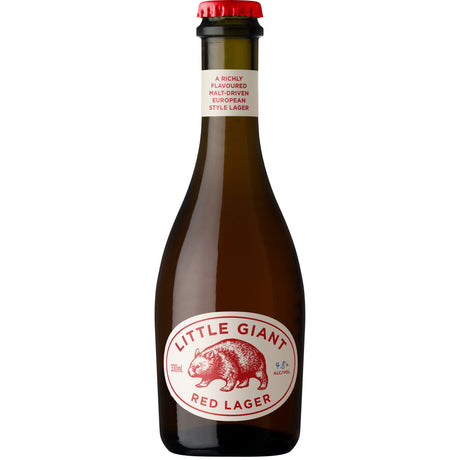 Little Giant Red Lager 330ml (16pk)-Beer-World Wine