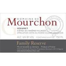 Domaine de Mourchon Côtes-du-Rhône Villages Family Reserve 2010-Red Wine-World Wine