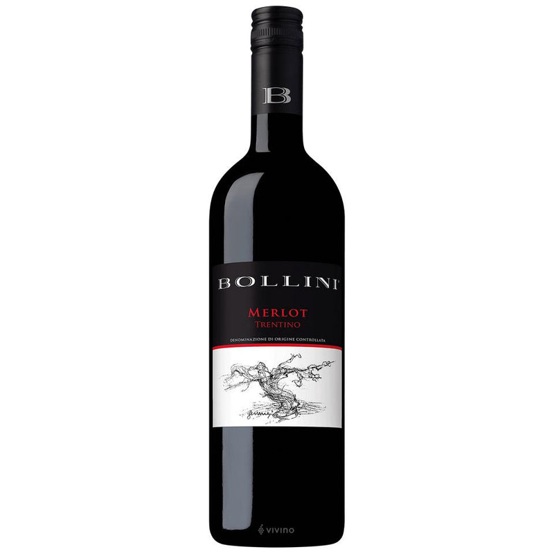 Bollini Merlot DOC (Screwcap)-Red Wine-World Wine