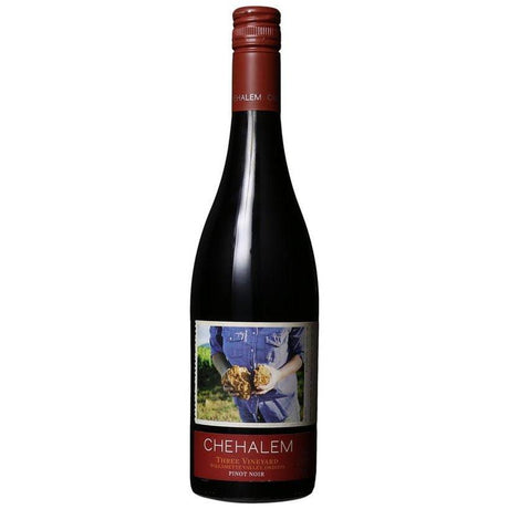 Chehalem Three Vineyard Pinot Noir (Screwcap) 2015-Red Wine-World Wine