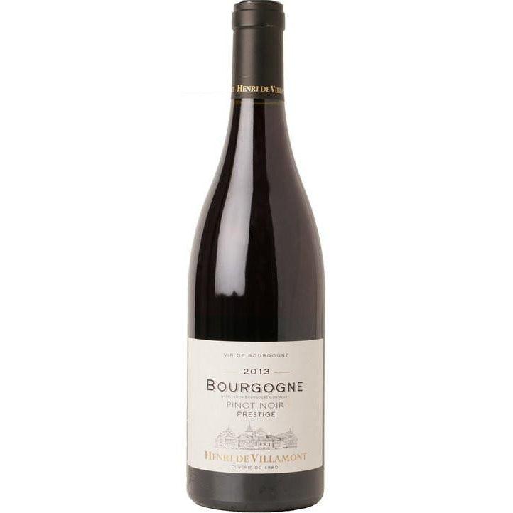 Henri de Villamont Bourgogne Pinot Noir 2014 (12 bottle case)-Red Wine-World Wine