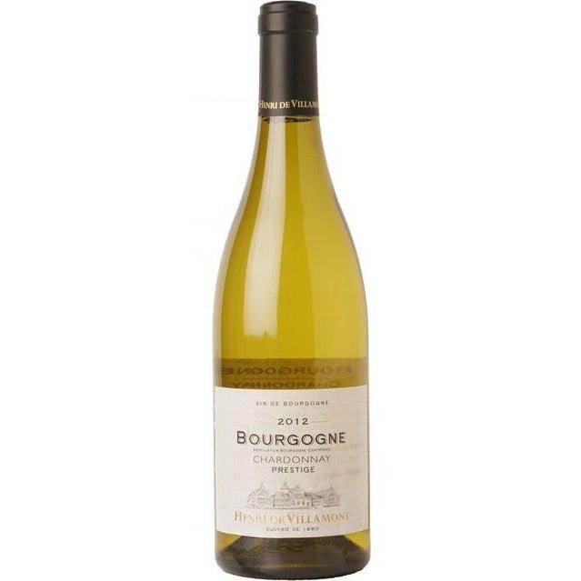 Henri de Villamont Bourgogne Chardonnay 2012 (12 bottle case)-White Wine-World Wine
