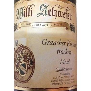 Willi Schaefer Graacher Riesling Trocken 2018-White Wine-World Wine
