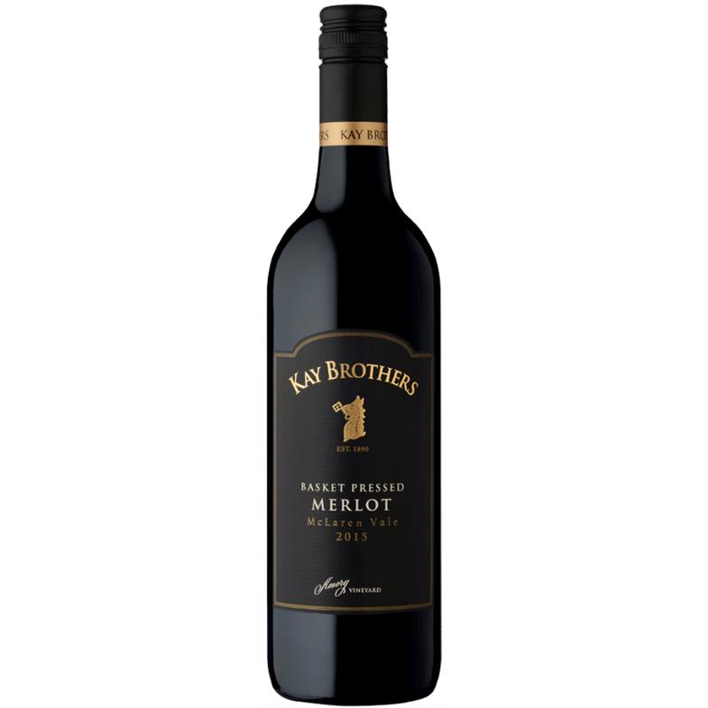 Kay Brothers Amery 'Basket Pressed' Merlot 2019 (12 Bottle Case)-Current Promotions-World Wine