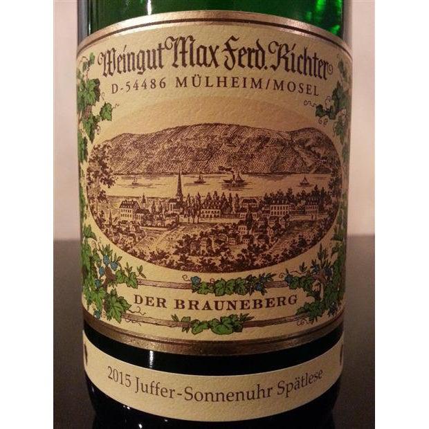 Max Ferdinand Richter Wehlener-Sonnenuhr Riesling Spatlese 2015-White Wine-World Wine