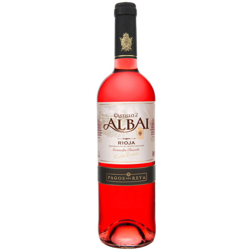 Pagos del Rey Castillo De Albai Rose 2016 (12 bottle case)-Rosé Wine-World Wine
