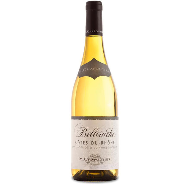 M. Chapoutier Côtes du Rhône, ‘Belleruche’ Blanc 2021-White Wine-World Wine