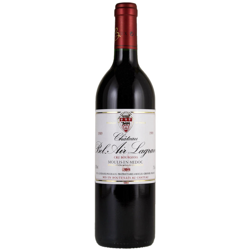 Chateau Bel Air Lagrave Moulis (1500) 1989-Red Wine-World Wine