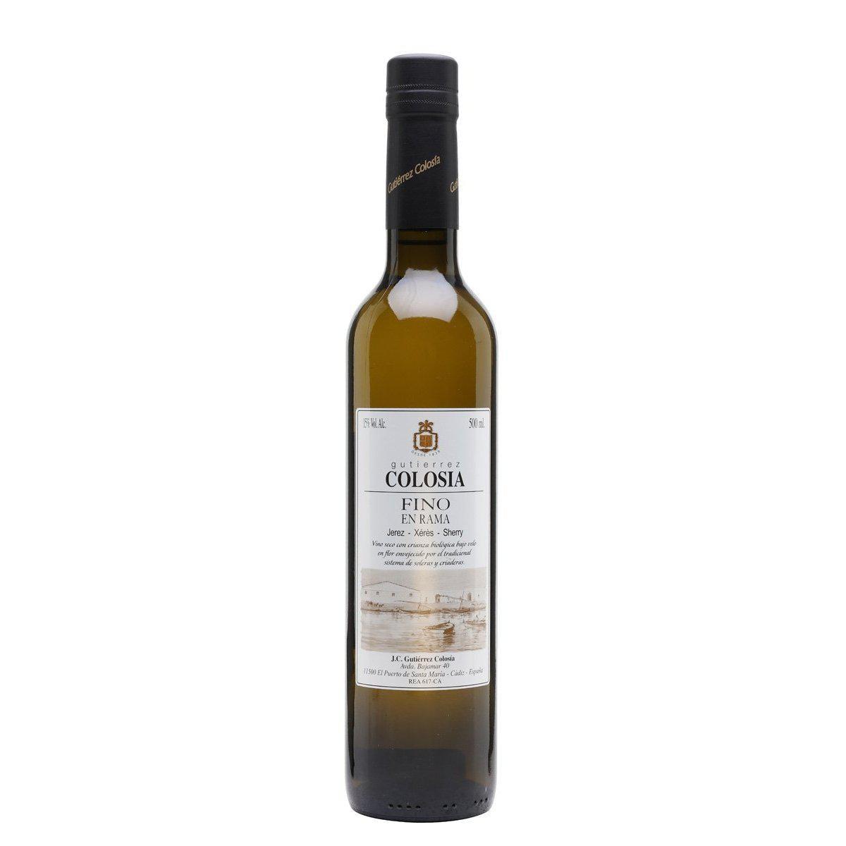 Gutierrez Colosia 3yo Fino del Puerto en rama, 500ml NV-White Wine-World Wine