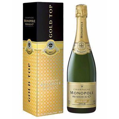Heidsieck Monopole Gold Top Champagne 2012 Gift Box-Champagne & Sparkling-World Wine