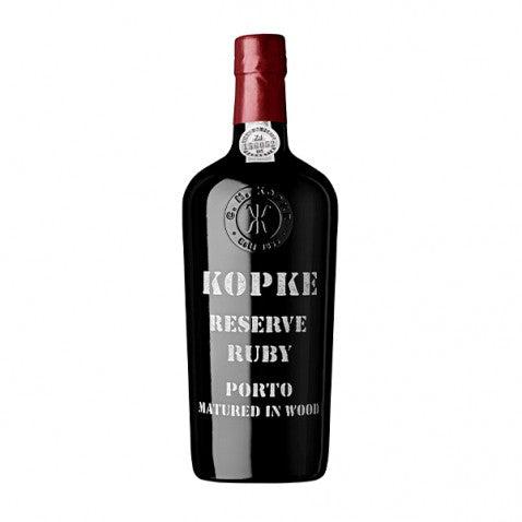 Kopke Reserve Ruby Port NV (12 bottle case)-Dessert, Sherry & Port-World Wine