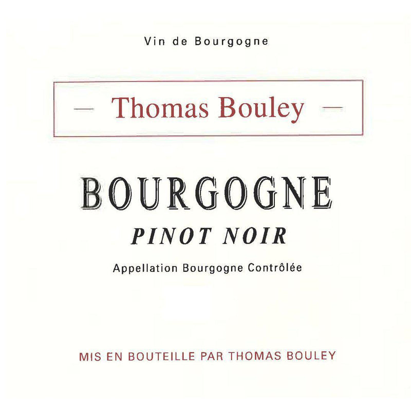 Thomas Bouley Bourgogne Rouge (limited) 2017-Red Wine-World Wine