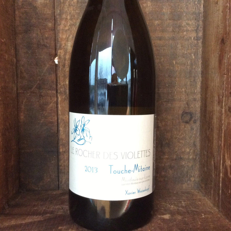 Le Rocher des Violettes Montlouis sec "Touche Mitaine" 2015 (6 Bottle Case)-White Wine-World Wine
