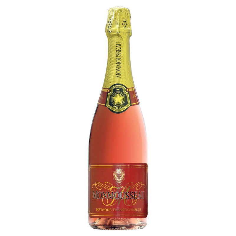 Monmousseau Brut Etoile Methode Traditionelle Rosé NV (6 Bottle Case)-Champagne & Sparkling-World Wine