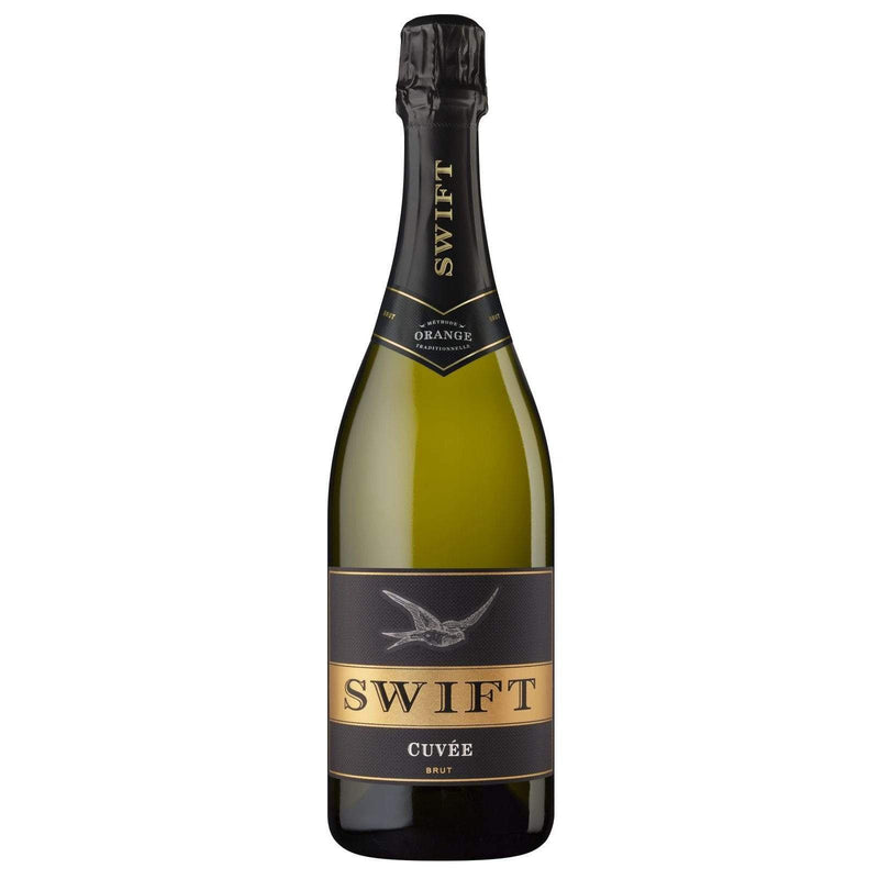 Swift Cuvée Brut Sparkling Chardonnay Pinot Noir NV-Champagne & Sparkling-World Wine