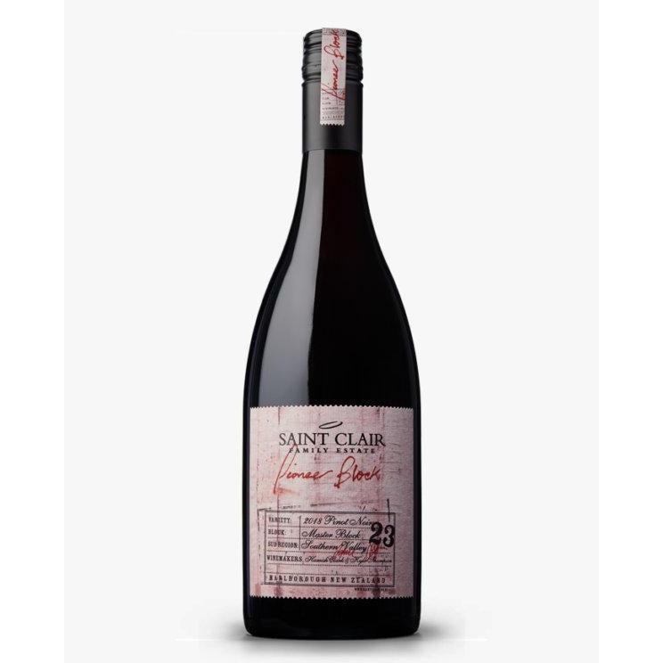 Saint Clair Family Estate Pioneer Block Range Block 23 Master Block Pinot Noir (screw cap) 2016-Red Wine-World Wine