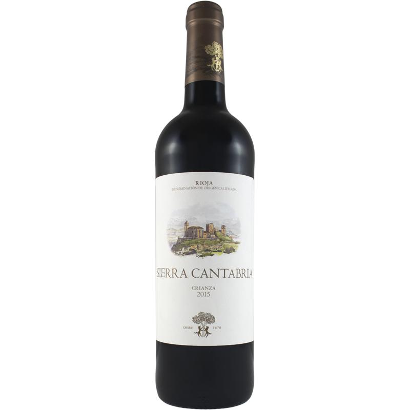 Sierra Cantabria Crianza 2015 (12 bottle case)-Red Wine-World Wine